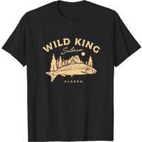 T-shirt pour hommes Wild King Salmon — T-shirts pour hommes