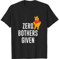 T-shirt pour hommes Zero Bothers Given en noir