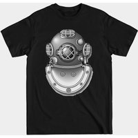 Second Class Navy Diver T-Shirt for Men - Black — Mens T Shirts