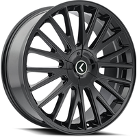 Kraze KR185 Double Down Noir Brillant 22x8.5 Jantes 5x100 — Roues et jantes