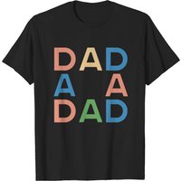 T-shirt DAD pour la fête des pères en noir — T-shirts pour hommes