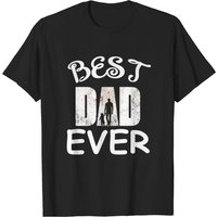 Fathers Day T-Shirt for Men in Black