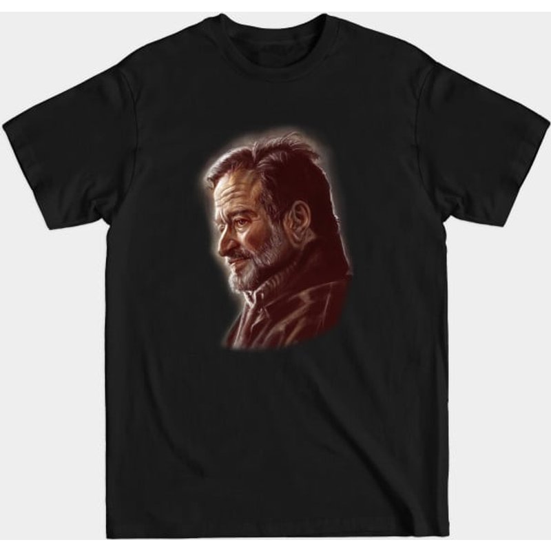 T-shirt Portrait de Robin Williams pour Hommes — T-shirts pour hommes