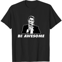 T-shirt Be Awesome Barney Stinson How I Met Your Mother pour hommes — T-shirts pour hommes