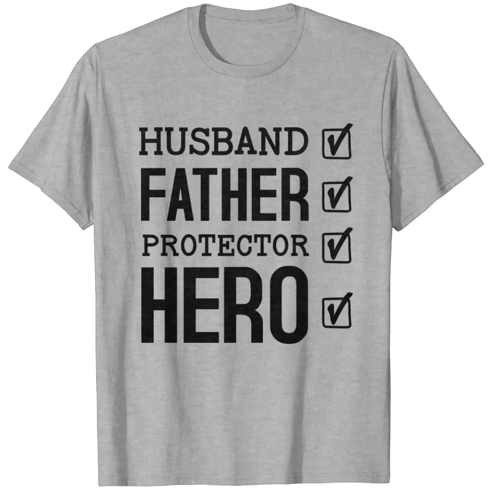 A Father A Hero T-Shirt pour la Fête des Pères — T-shirts pour hommes