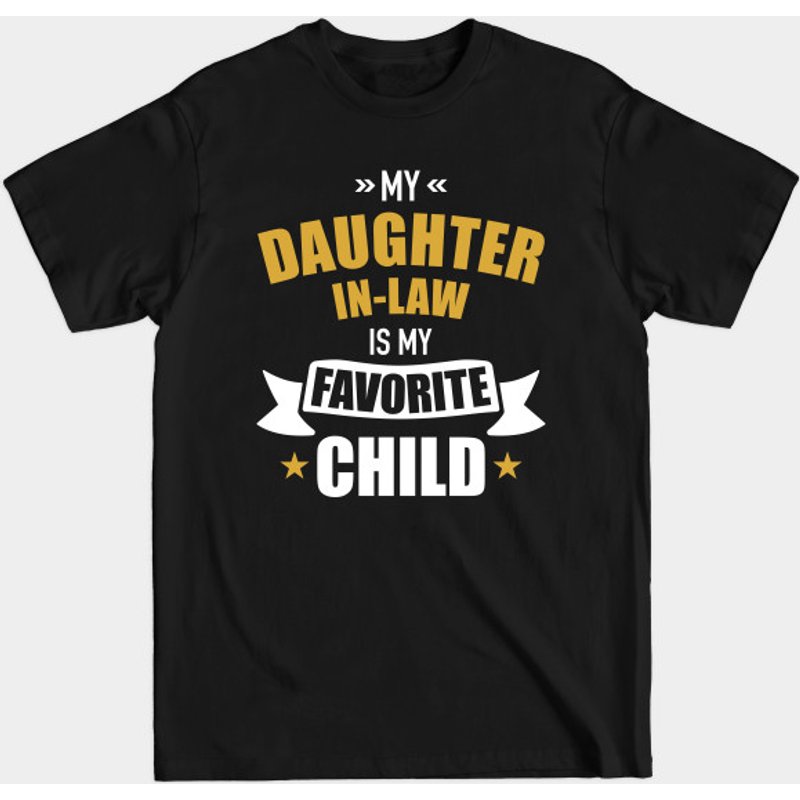Fille de la belle-famille T-shirt Préférée de la belle-mère pour hommes