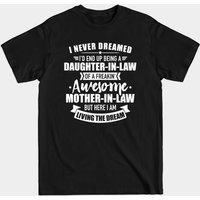 T-shirt pour homme : Belle-fille d'une belle-mère géniale — T-shirts pour hommes