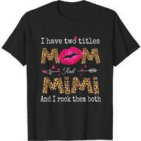 T-shirt Cadeau Maman et Mimi pour Hommes