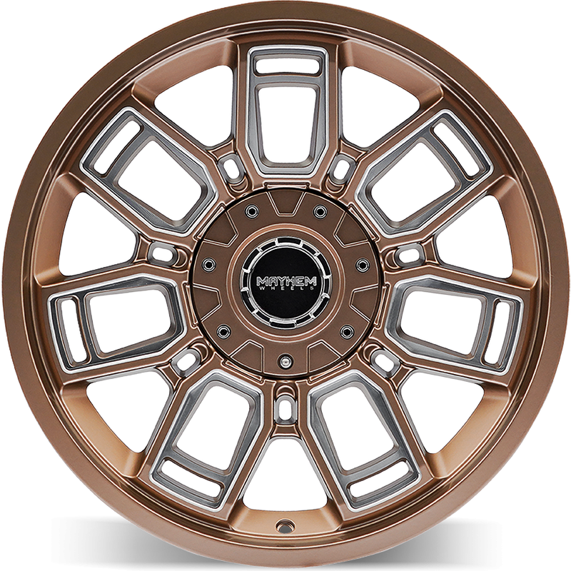 Roues Mayhem 8118 Ordinance Bronze Mat - 20x9 - 6x135 - 0 Offset — Roues et jantes