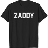 T-shirt pour hommes Zaddy en noir