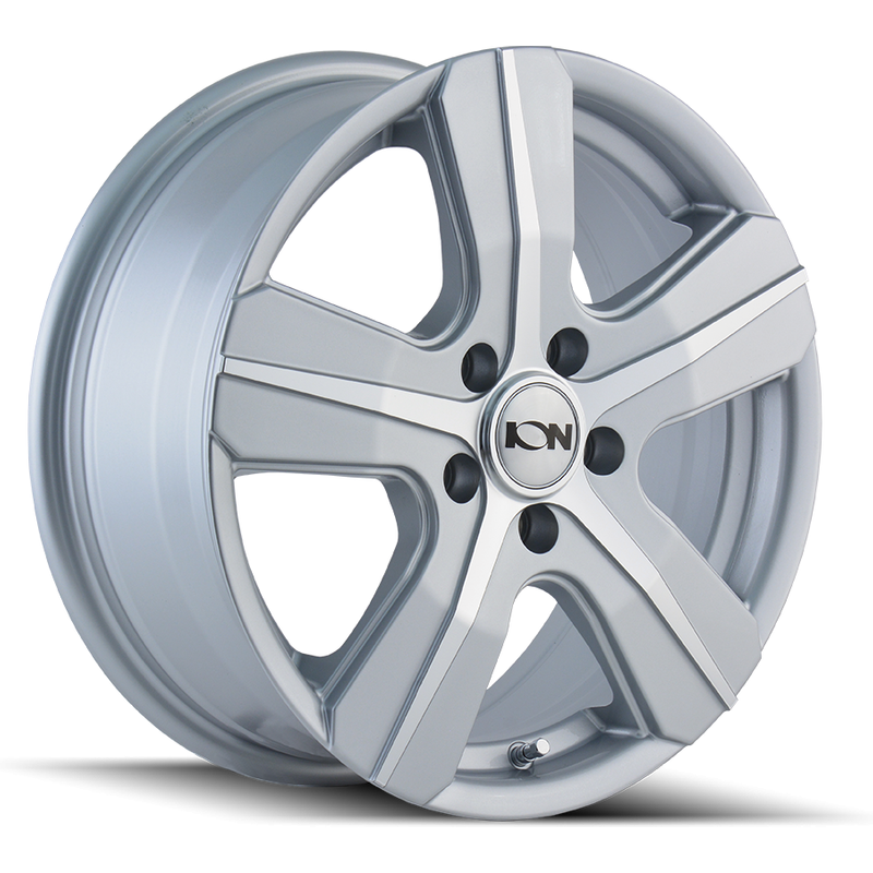 Jante ION 101 Argent Usiné - 16x6.5 - Motif de Boulons 5x108 — Roues et jantes