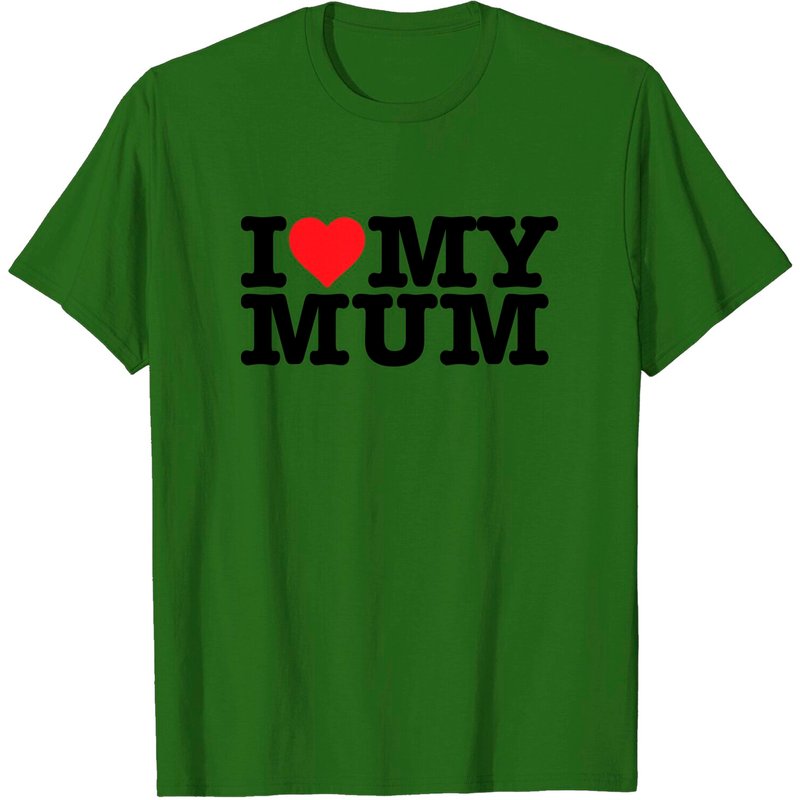 T-shirt I Heart My Mum pour hommes — T-shirts pour hommes