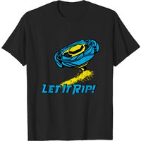 T-shirt Beyblade Bleu/Jaune pour Hommes — T-shirts pour hommes