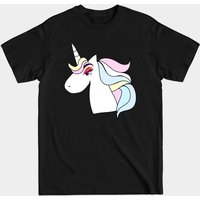 T-shirt Kids Unicorn pour hommes - Noir