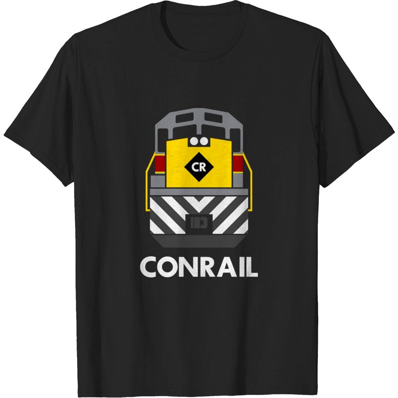 T-shirt Conrail Ex-Erie Lackawanna SD45 pour hommes — T-shirts pour hommes