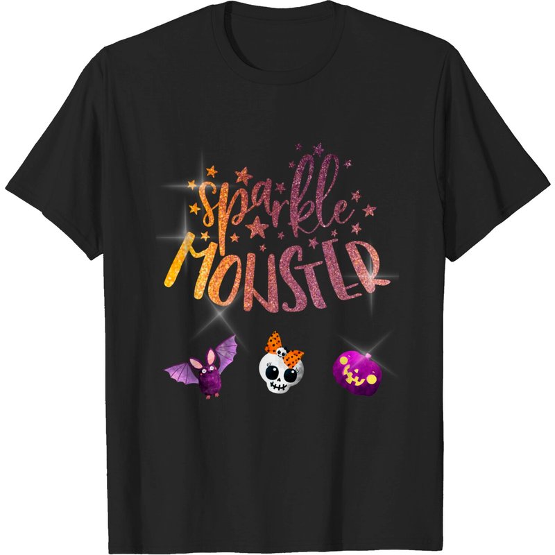 T-shirt de costume d'Halloween Sparkle Monster pour hommes — T-shirts pour hommes