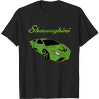 T-shirt Sharerghini Arc-en-ciel Vert pour Hommes — T-shirts pour hommes