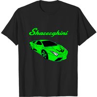 Sharerghini Green Rainbow T-Shirt for Men