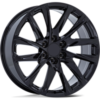 Performance Replicas PR213 Gloss Black 22x9 Wheels - 6x139.7 Bolt Pattern — Wheels & Rims
