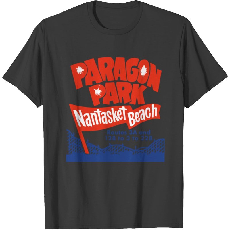 T-shirt Vintage Paragon Park Nantasket Beach pour Hommes — T-shirts pour hommes