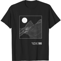 Cat Power Moon Pix Minimalist Artwork Design Men's T-Shirt