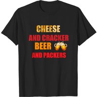 T-shirt pour hommes Amateurs de fromage et de craquelins — T-shirts pour hommes
