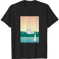 T-shirt noir pour hommes Istanbul — T-shirts pour hommes