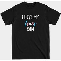 J'aime mon fils trans - T-shirt de fierté transgenre pour hommes — T-shirts pour hommes