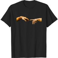 T-shirt pour hommes Michelangelo La Création d'Adam — T-shirts pour hommes