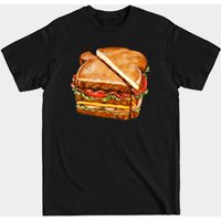 T-shirt Turkey Club Sandwich pour hommes - Noir