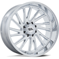 Moto Metal MO811 Combat Chrome Wheels - 20x10 - 5x127 -18 Offset