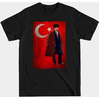 T-shirt Atatürk Charisma - Mustafa Kemal Ataturk — T-shirts pour hommes