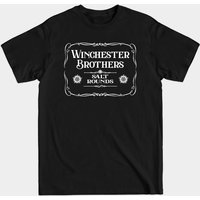 T-shirt pour hommes Supernatural Salt Rounds - Noir