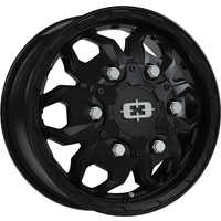 Vision Wheel 410 Van Dually Satin Black 16x6 6x180 -130 Offset — Wheels & Rims