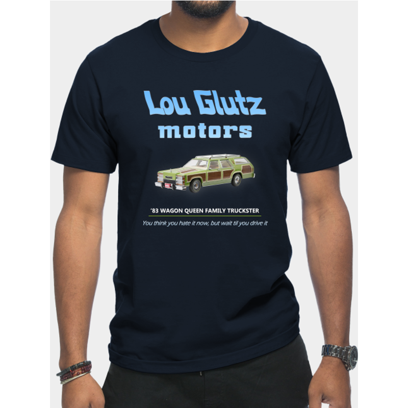 Vacation Lou Glutz Motors Lampoons Vacation Family Truckster T-Shirt