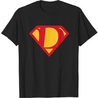Letter D Superman Men's T-Shirt