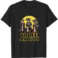 T-shirt pour hommes Three Amigos - Noir