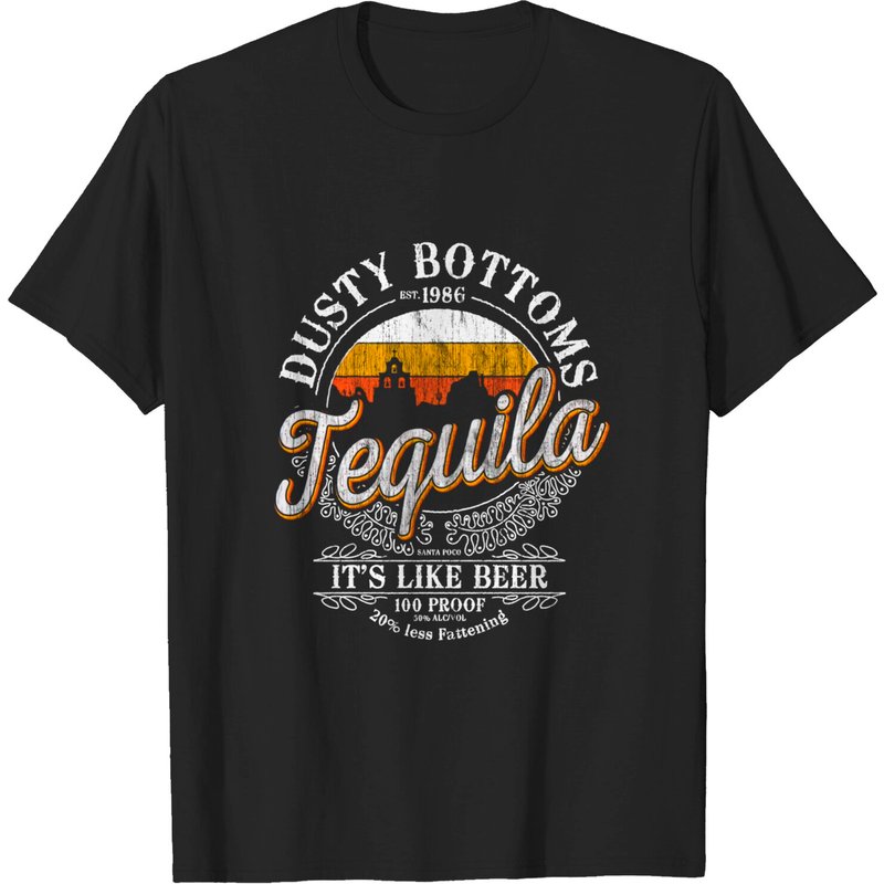 Dusty Bottom's Tequila - 3 Amigos Men's T-Shirt — Mens T Shirts