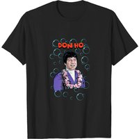 T-shirt Hawaiian Don Ho pour hommes en noir — T-shirts pour hommes