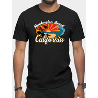 T-shirt pour hommes Huntington Beach Californie — T-shirts pour hommes