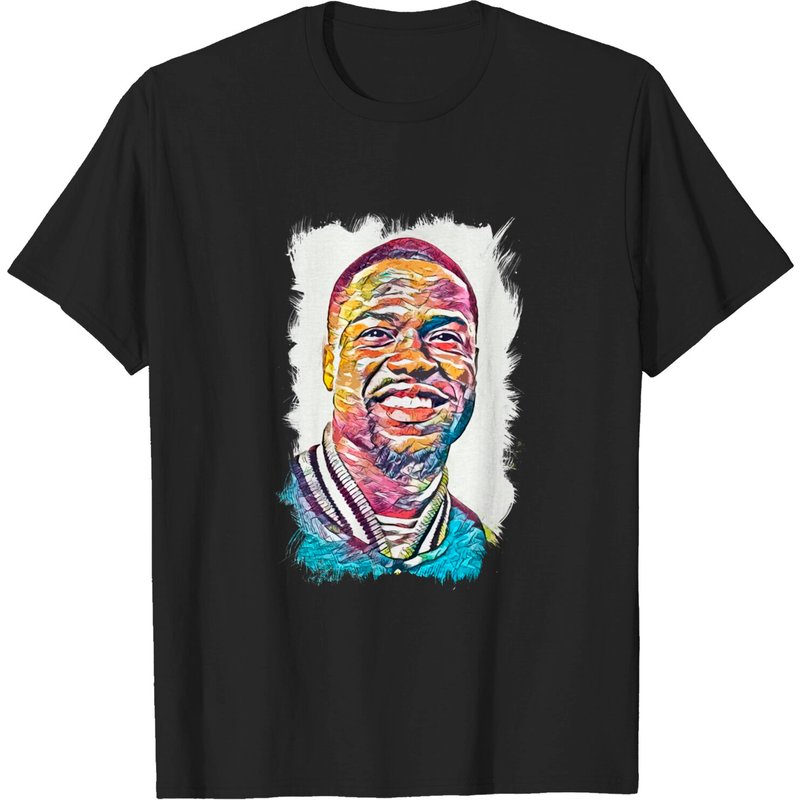 Kevin Hart Abstract Portrait Movie T-Shirt for Men