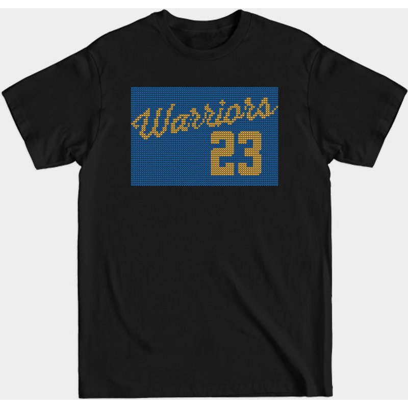 Warriors 23 Basketball T-Shirt for Men - Black — Mens T Shirts