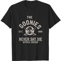 The Goonies Never Say Die Men's T-Shirt in Black — Mens T Shirts