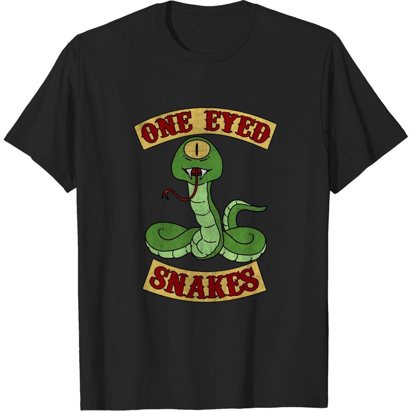 One Eyed Snakes - T-shirt pour hommes One Eyed — T-shirts pour hommes