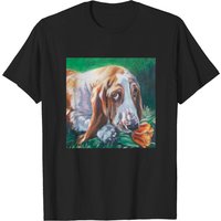 Basset Hound Fine Art Painting Men's T-Shirt