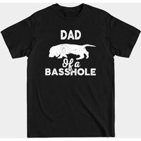Basset Hound Lover Dad Of Basshole Men's T-Shirt — Mens T Shirts