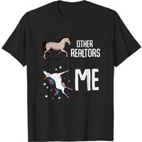 Realtor Magical Unicorn Real Estate Agent Men's T-Shirt