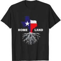 Texas Homeland Men's T-Shirt - Black