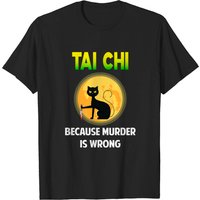 Tai Chi Taichi Men's T-Shirt in Black