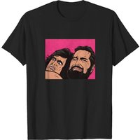 Samurai Cop Fight Scene Men's T-Shirt — Mens T Shirts
